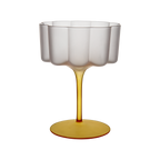 LILLIE Cocktail/dessertglas, Gul
