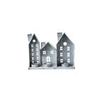 FENIX Ljuslykta hus, Grå/vit 19
