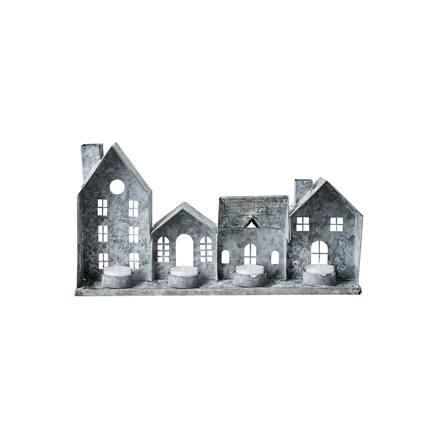 FENIX Ljuslykta hus, Grå/vit 12