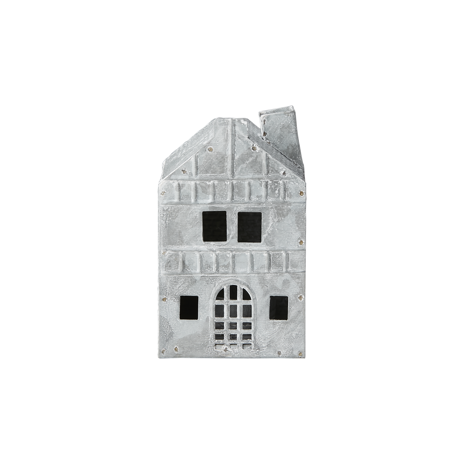 FENIX Ljuslykta hus, H, Grå/vit