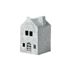 FENIX Ljuslykta hus, H, Grå/vit