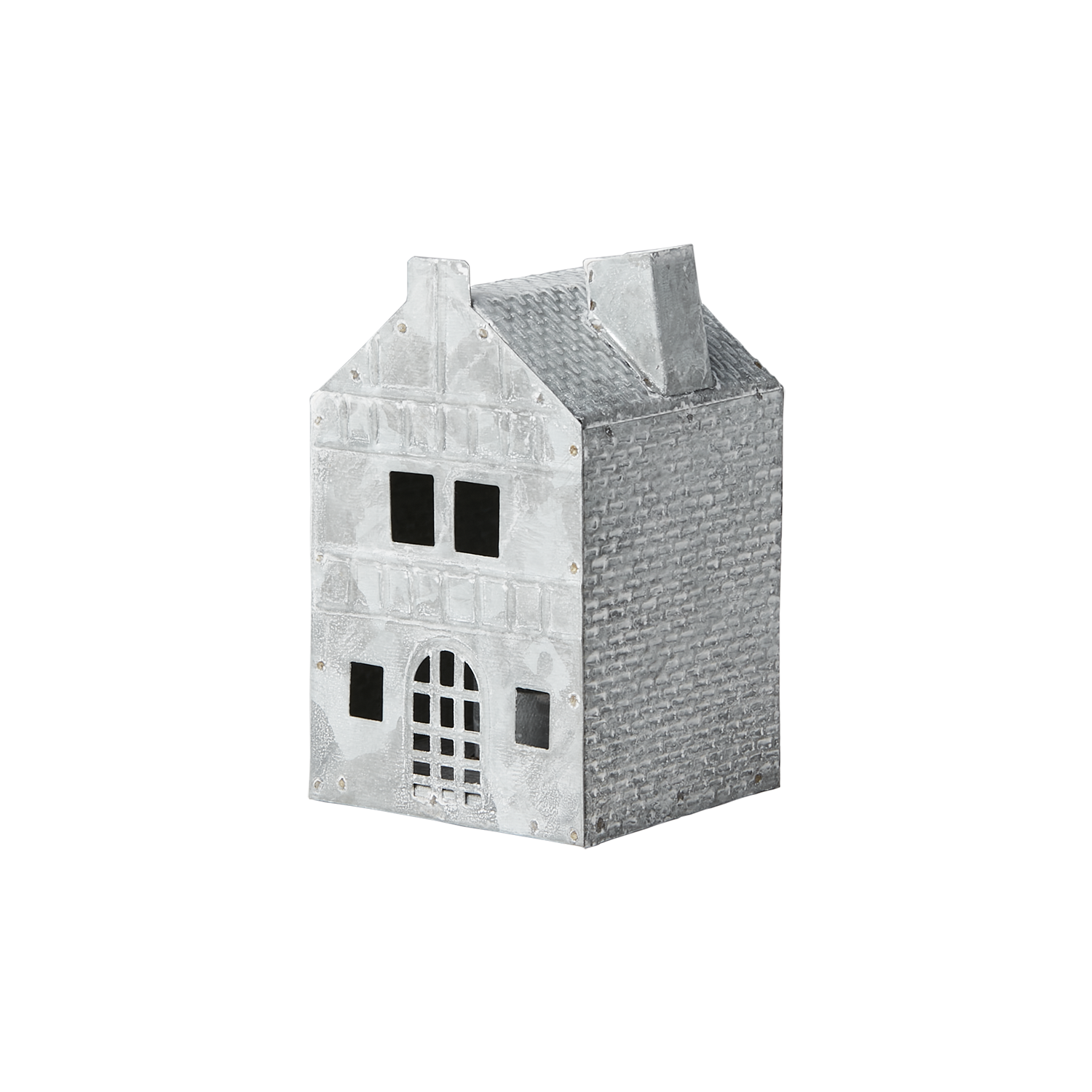FENIX Ljuslykta hus, H, Grå/vit