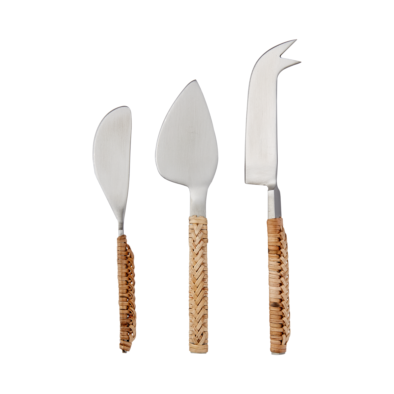 ODIN Ostkniv, set om 3, Silverfärgad/natur