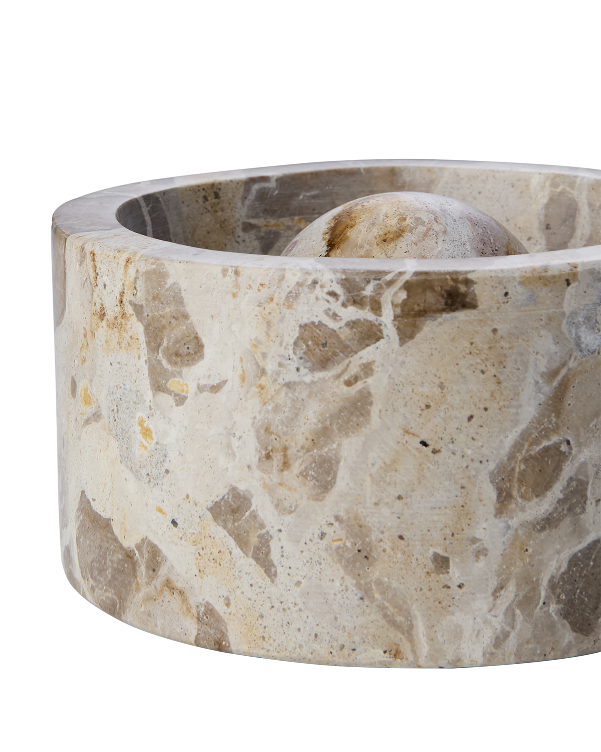 THYME Mortel med stöt, Beige 5