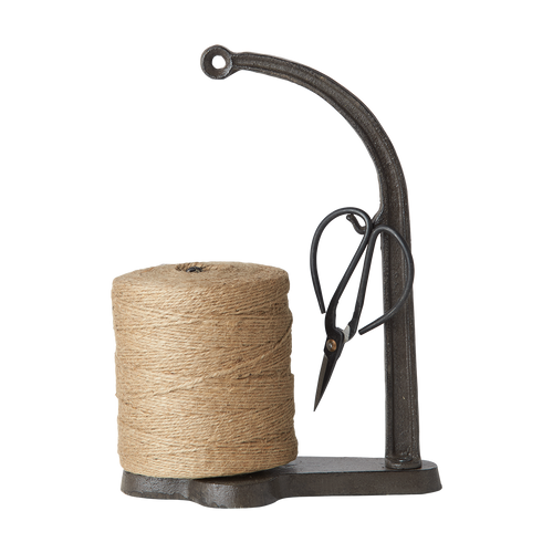 BIND Trådhållare med sax, Svart/natur 9