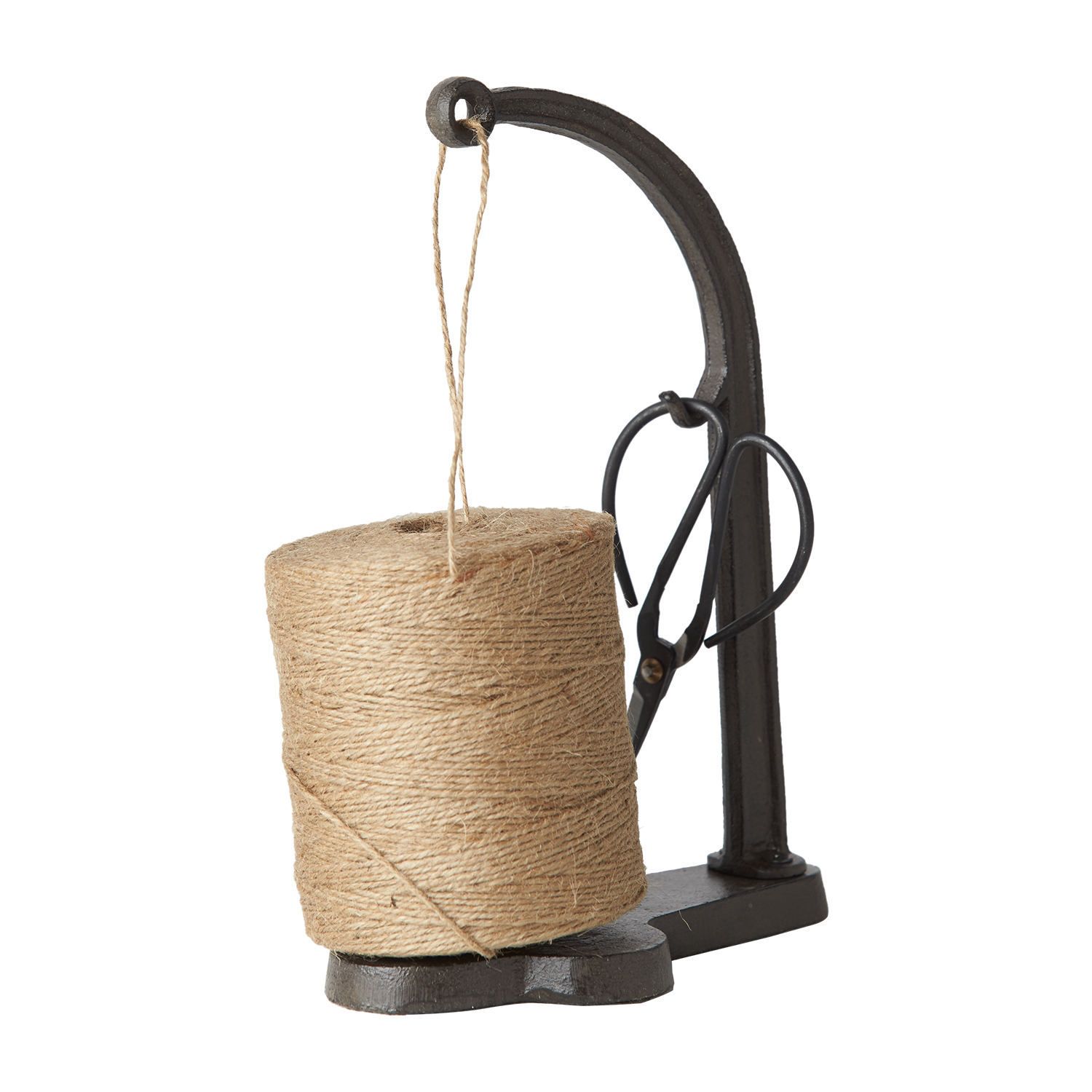 BIND Trådhållare med sax, Svart/natur 10