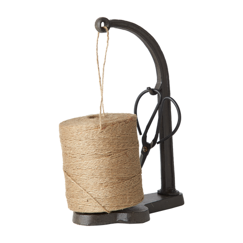 BIND Trådhållare med sax, Svart/natur 10
