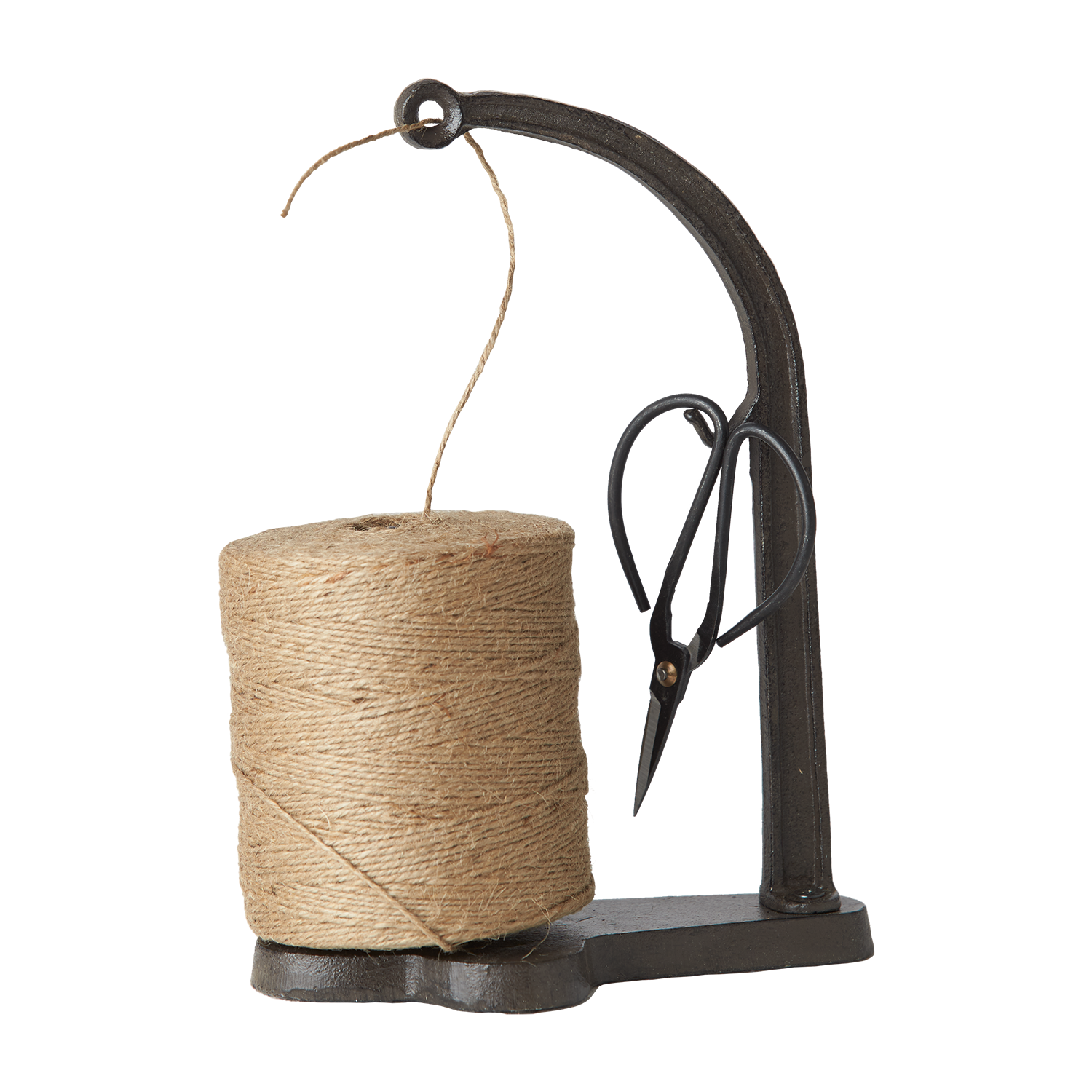 BIND Trådhållare med sax, Svart/natur 11