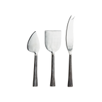 ODIN Ostkniv, set om 3, Silver