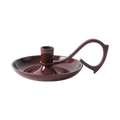 MINDY Ljusstake, Burgundy, 8 cm