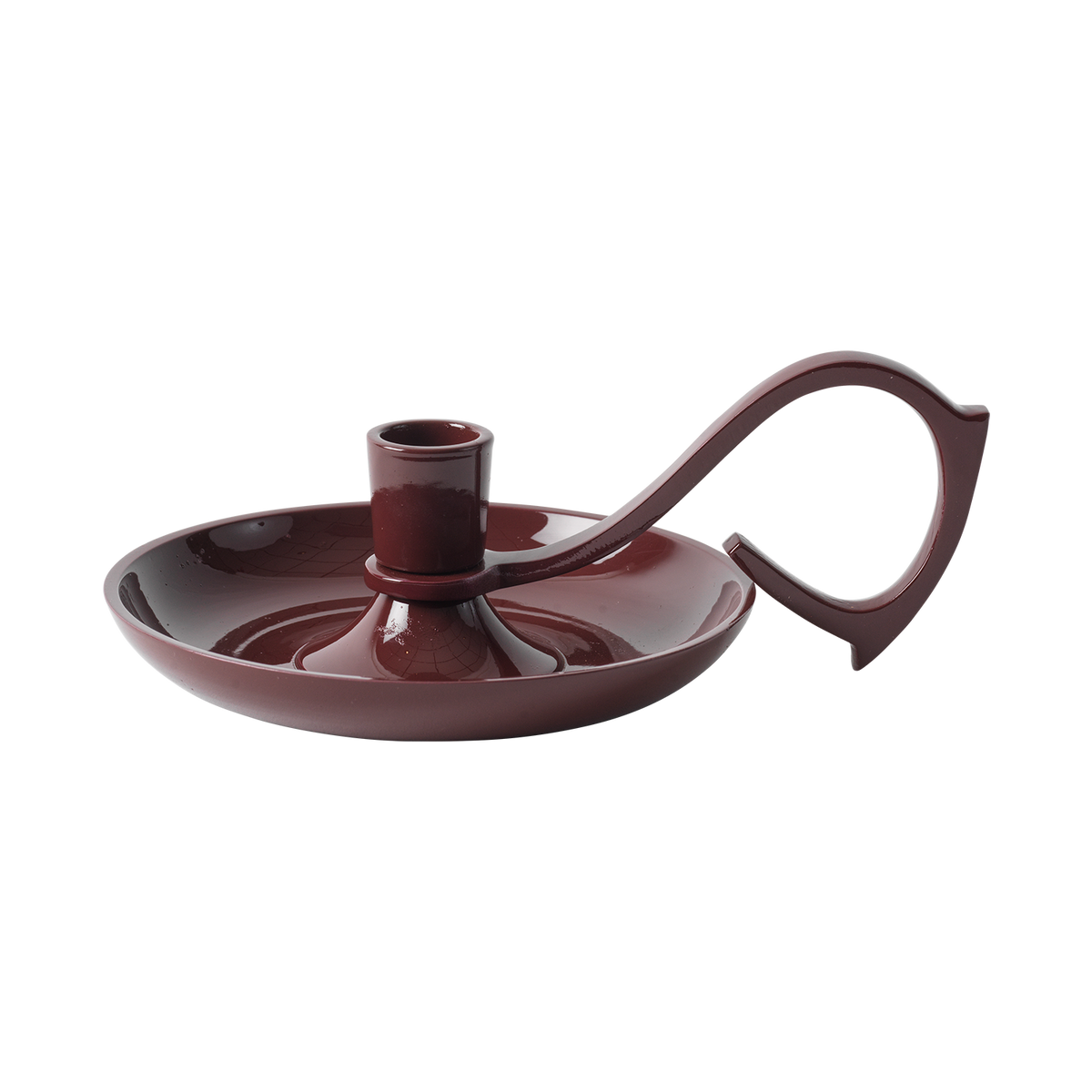 MINDY Ljusstake, Burgundy, 8 cm