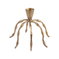 THOR Ljusstake, Guldfärgad, 11 cm