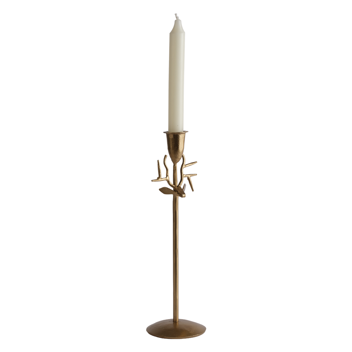THOR Ljusstake, Guldfärgad, 30 cm