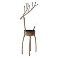 OH DEER Värmeljushållare, Rost/mässingsfärgad