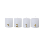 LOKE Ljusnål advent, Mässingsfärgad
