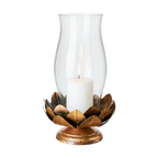 BELLA Stormglas S i klart glas med svängd form, Ø11 cm och 25 cm högt – bild 2