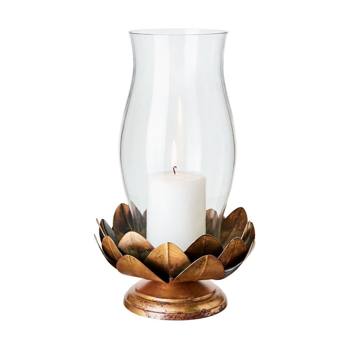 BELLA Stormglas S i klart glas med svängd form, Ø11 cm och 25 cm högt – bild 2