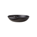 CARTER Ljusstake M, Svart – rund ljusstake i svart aluminium med bred skål, Ø20 cm