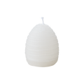 DECO Äggljus med virvlar, Elfenben