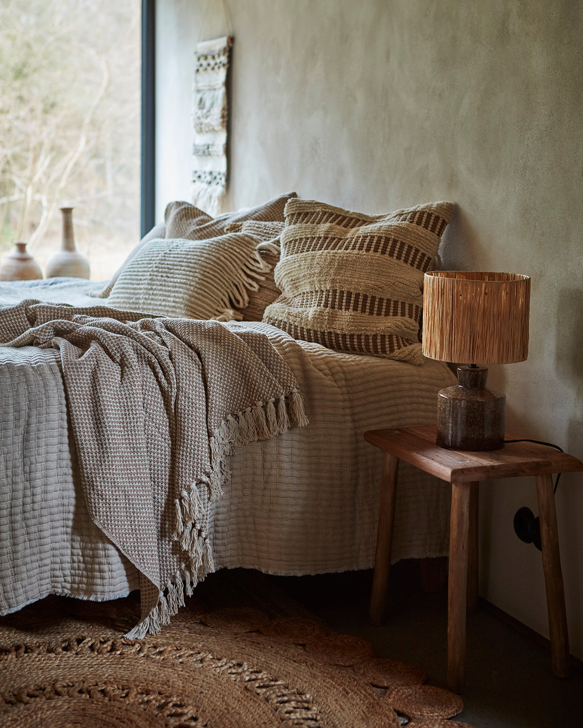 ANNA Kuddfodral, Elfenben/beige 2