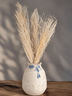 Torkad Palm Twizzle - Blekt Vit