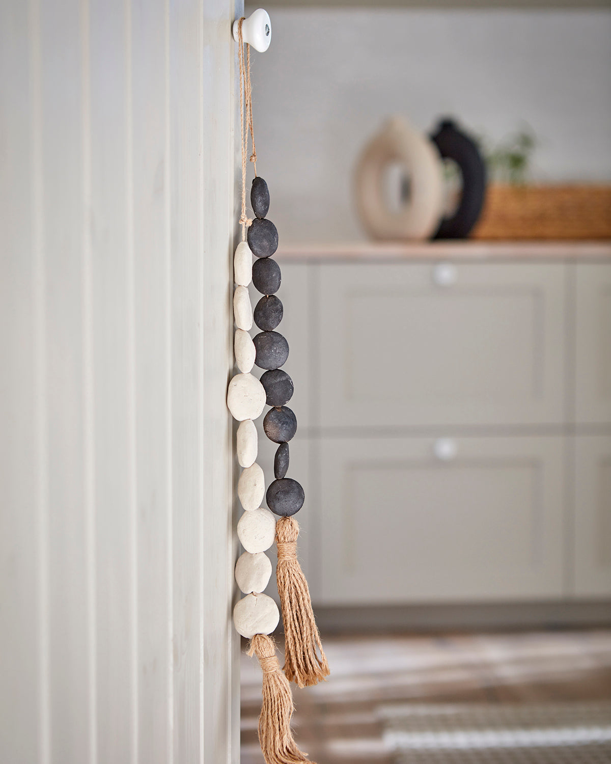ATHENA Dekoration, Svart/natur 2