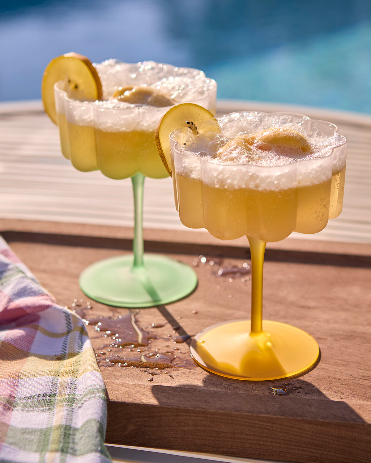 LILLIE Cocktail/dessertglas, Gul 2