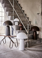 FUNGI Bordslampa L, Mörkgrå 4